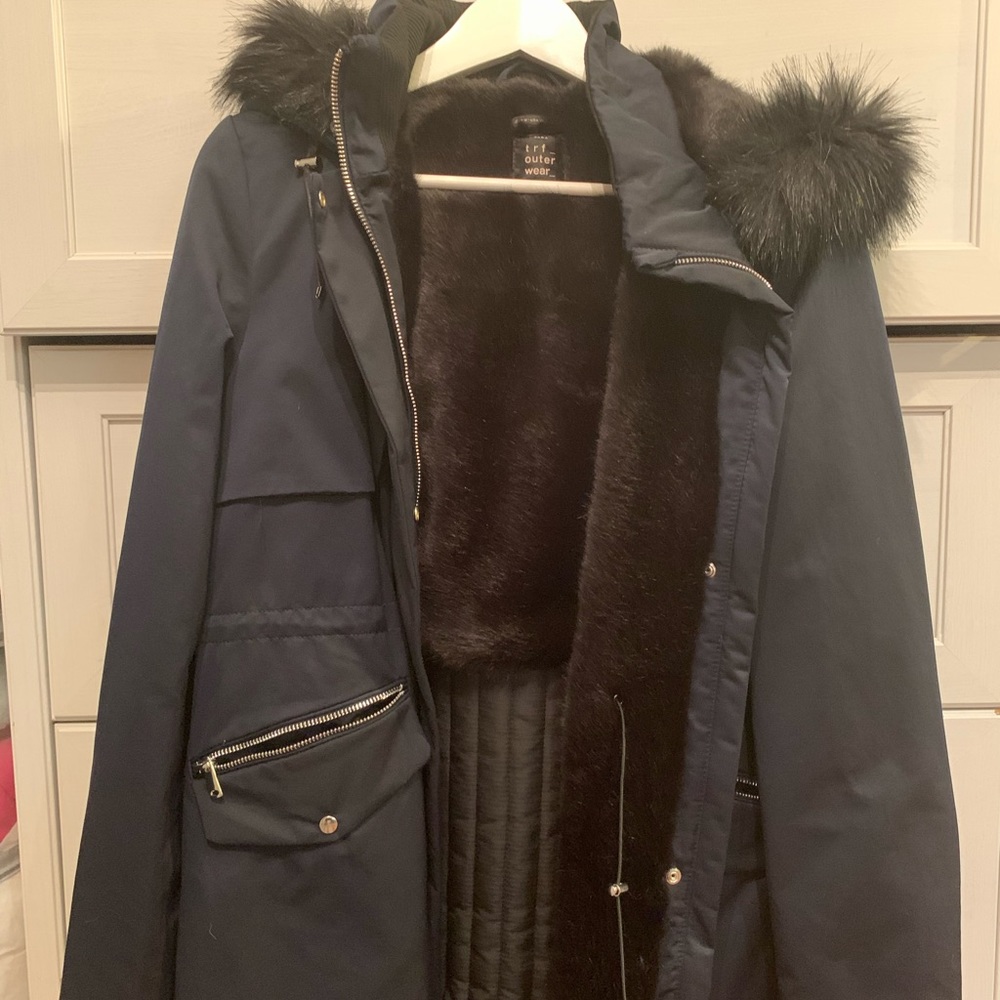 Zara TRF Winter Lined Parka